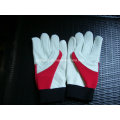 Weißes Leder Handschuh-Kuh Leder Handschuh-Arbeitshandschuh-Schutzhandschuh-Schutzhandschuh